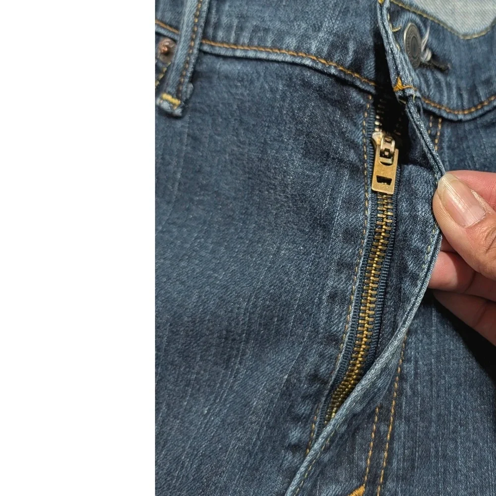 Levi's 511 Slim Fit Mens Jeans Dark Wash Denim Blue W38 L36